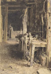 Barn Interior, 1836
